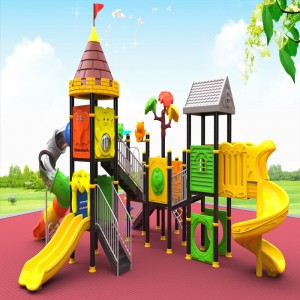 attrezzature per parchi giochi all'aperto con scivolo per bambini giochi per bambini